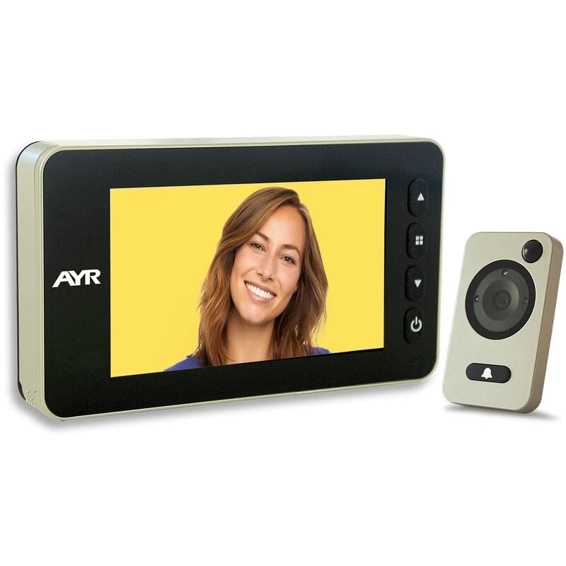 foto del prodotto ayr spioncino digitale registratore 755