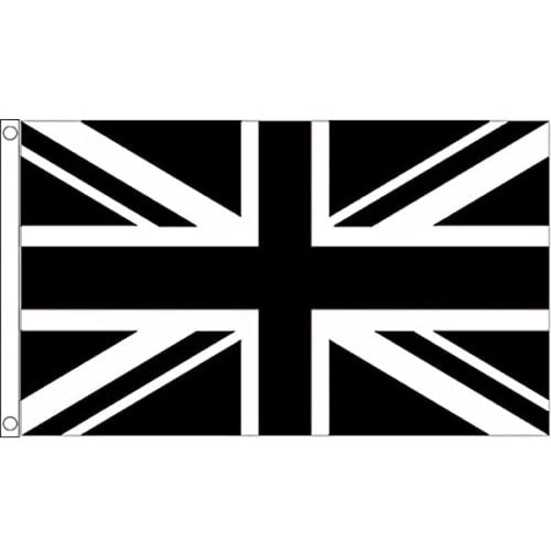 foto del prodotto az flag bandiera regno unito nero 150x90cm bandiera britannica inglese uk 90 x 150 cm