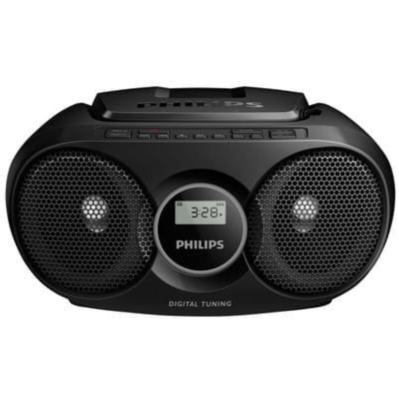 foto del prodotto az215b 12 lettore cd, radio portatile, 3 w, sintonizzatore digitale, nero philips