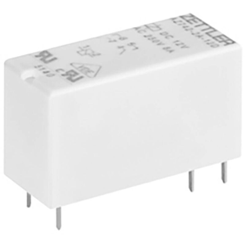 foto del prodotto az742 2c 12de rel per pcb 12 v dc 10 a 2 scambi 1 pz. zettler electronics