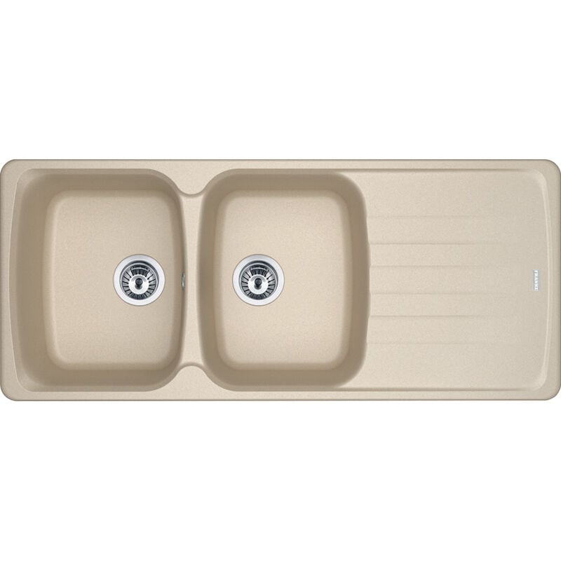 foto del prodotto azg 621. tipo di lavello lavello montato su piano, forma del lavandino rettangolare, colore del prodotto beige. larghezza 1160 mm, profondit 