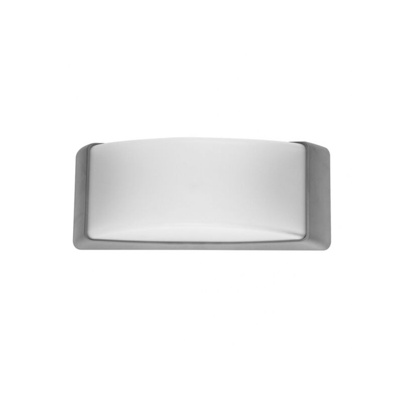 foto del prodotto azuki lampada da parete per esterni 1xe27 grigio ip65 policarbonato 12,9x32x13 cm