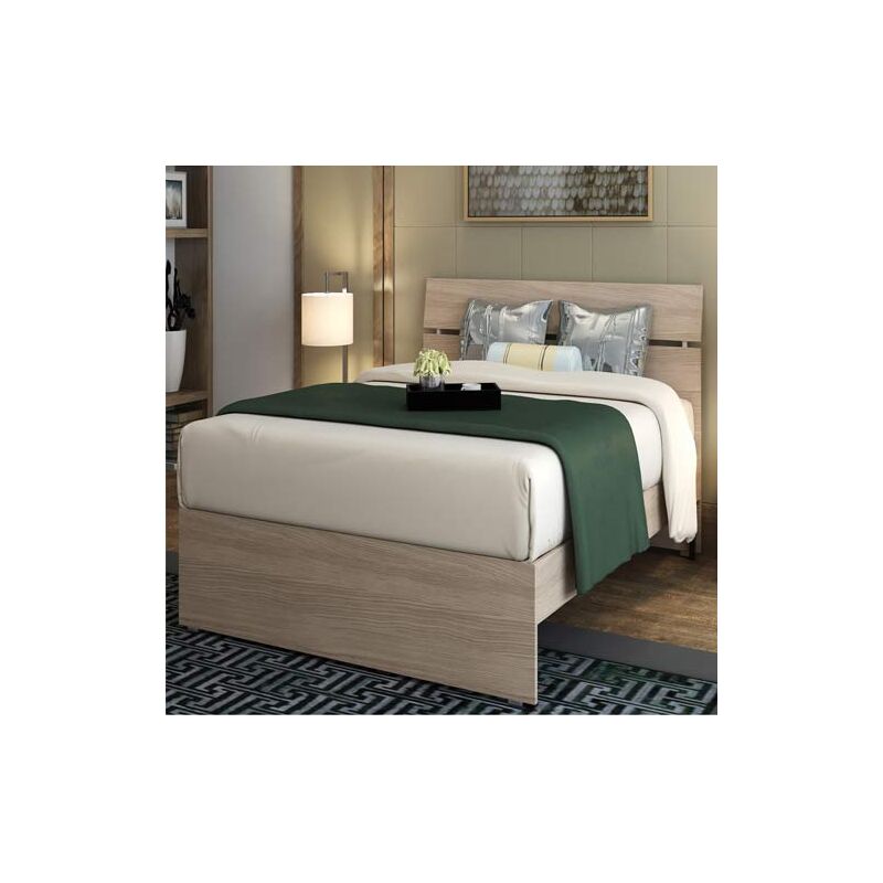 foto del prodotto azur line letto matrimoniale due piazze in legno per camera da