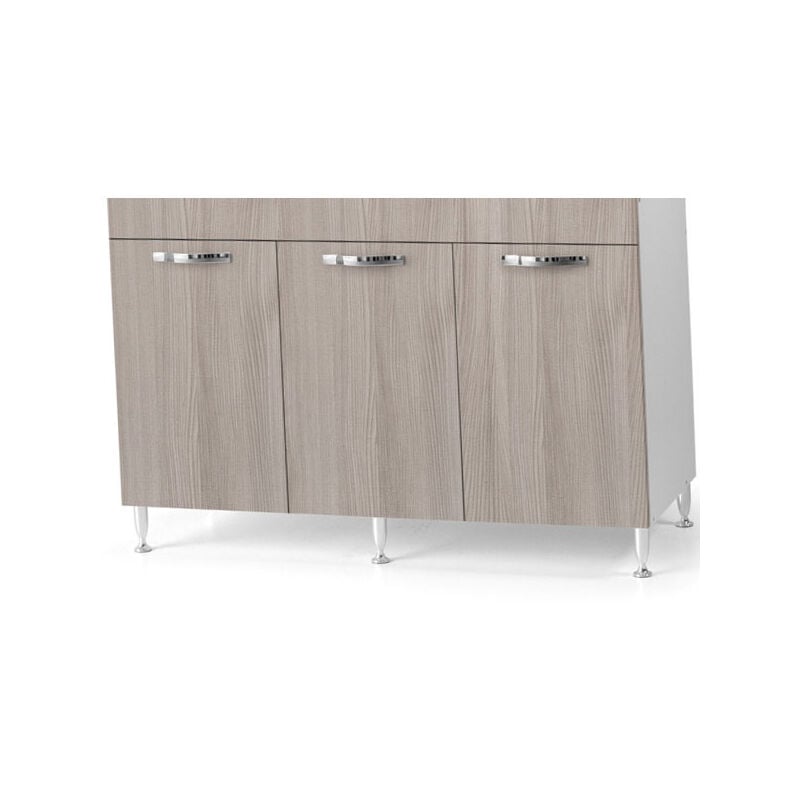 foto del prodotto azur line sottolavello cucina componibile con ante 120 cm olmo.