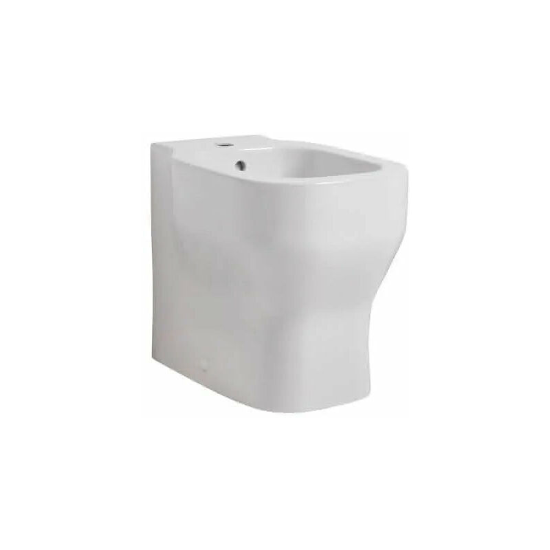 foto del prodotto azzurra bidet monoforo porcellana bianco serie glaze