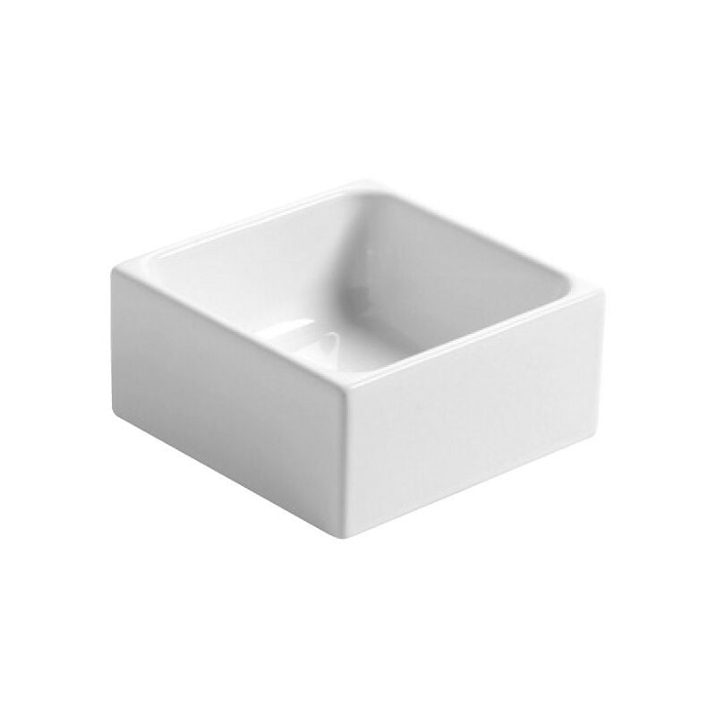 foto del prodotto azzurra lavabo della serie lavabi d arredo appoggio salvaspazio 25x25
