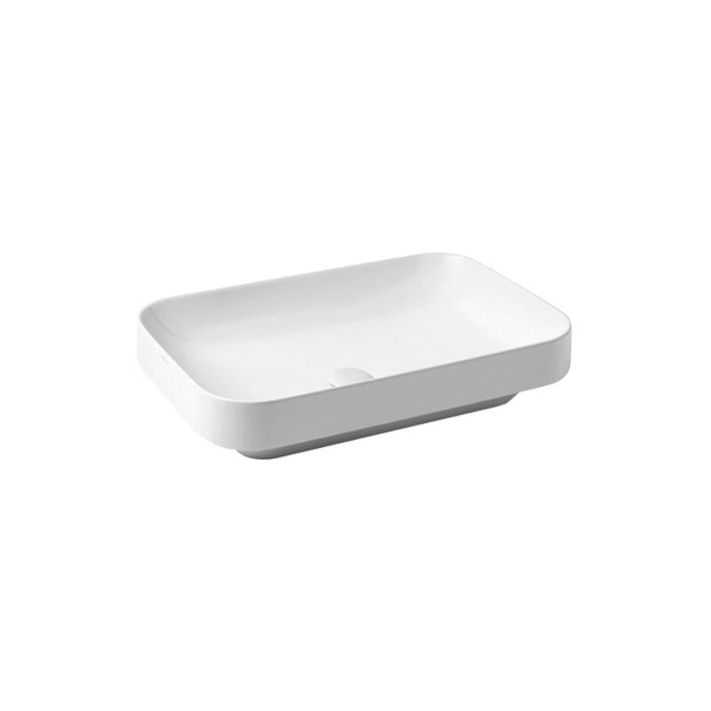 foto del prodotto azzurra - lavabo elegance semincasso/appoggio 60x40 senza foro in ceramica