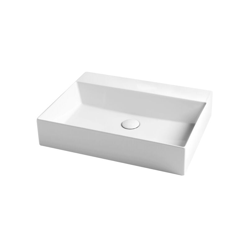 foto del prodotto azzurra lavabo elegance sospeso appoggio 60x45 senza foro in ceramica