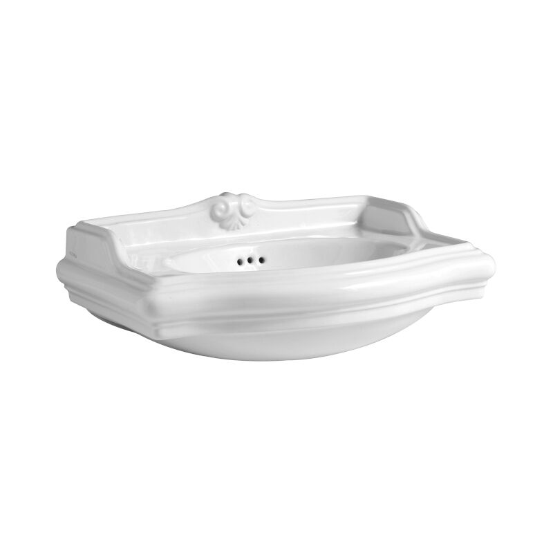 foto del prodotto azzurra lavabo jubileum sospeso struttura colonna 70x55 monoforo in