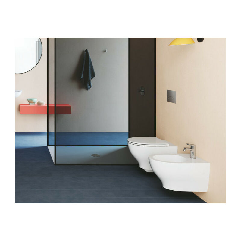 foto del prodotto azzurra sanitari pratica sospesi cm. 53x35 5 con sedile softclose di