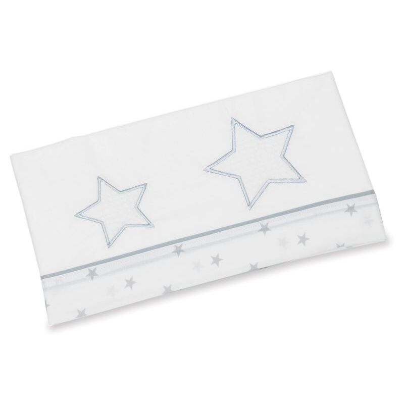 foto del prodotto azzurra - set lenzuolinoculla luce grigio