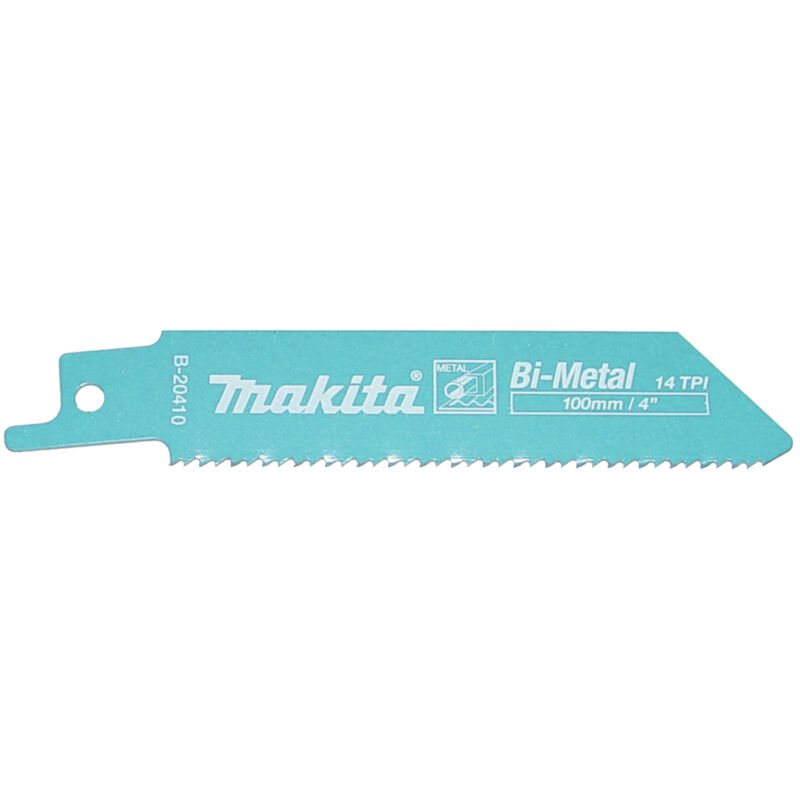 foto del prodotto b 20410 lama sega diritta 100x0,9mm 14tpi bim metallo 5pz makita