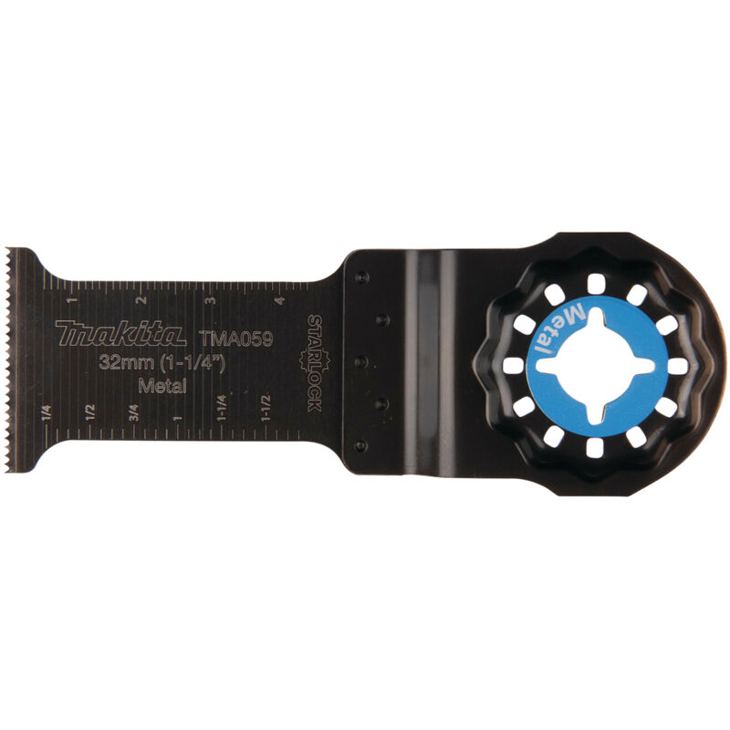 foto del prodotto b 64939 lama taglio affondamento starlock 32x50mm 20tpi bim tma059 metallo makita