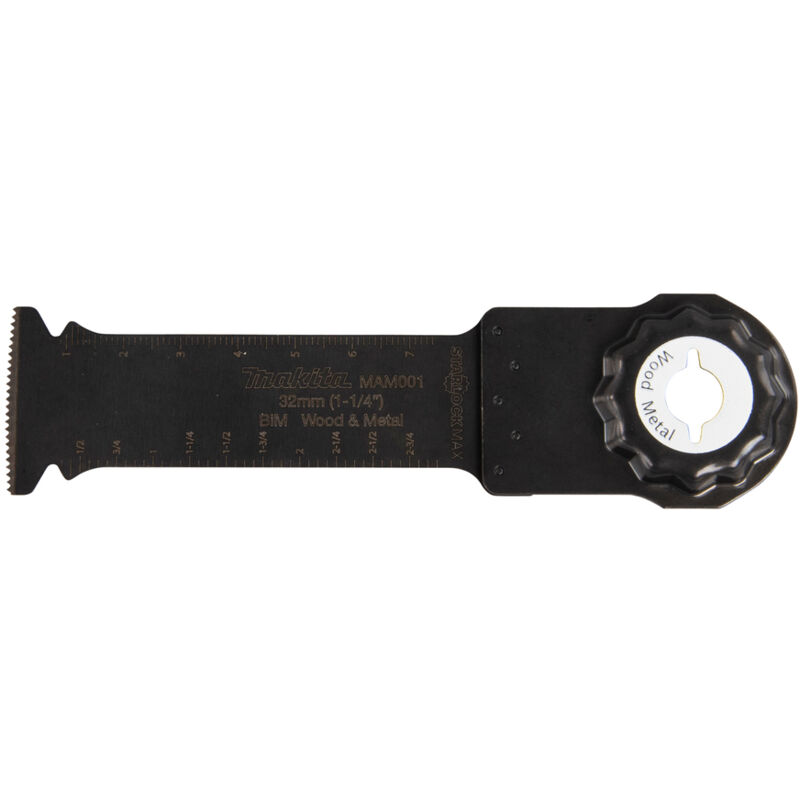 foto del prodotto b 66400 lama taglio affondamento starlock max 32x80mm 20tpi bim mam001 legno metallo makita