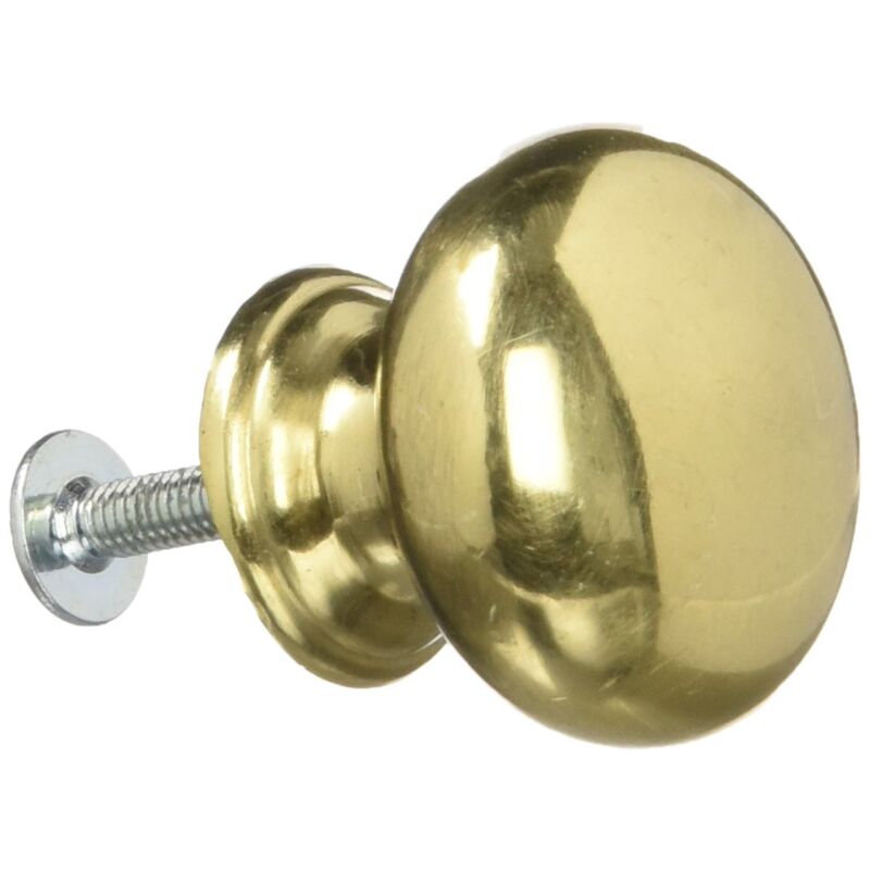foto del prodotto b 76085 pomo liscia, ottone lucido, 30 mm imex el zorro