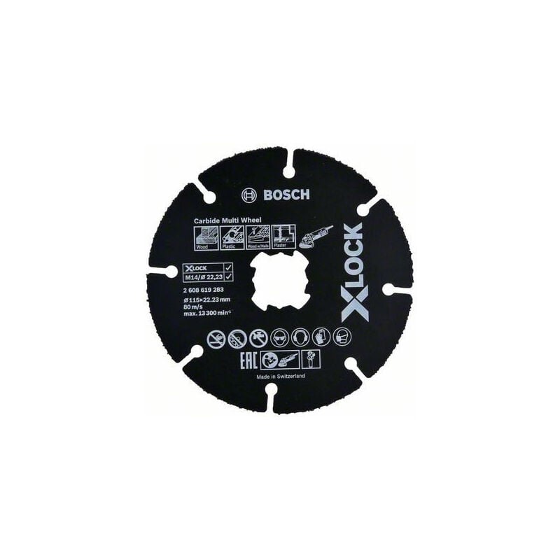 foto del prodotto b disco univ. carbide x lock mm.115 bosch