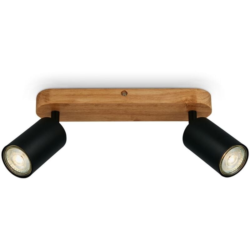 foto del prodotto b.k.licht lampada a led per specchio 60 cm 8 w 4000 kelvin 1040lm ip44 cromato briloner