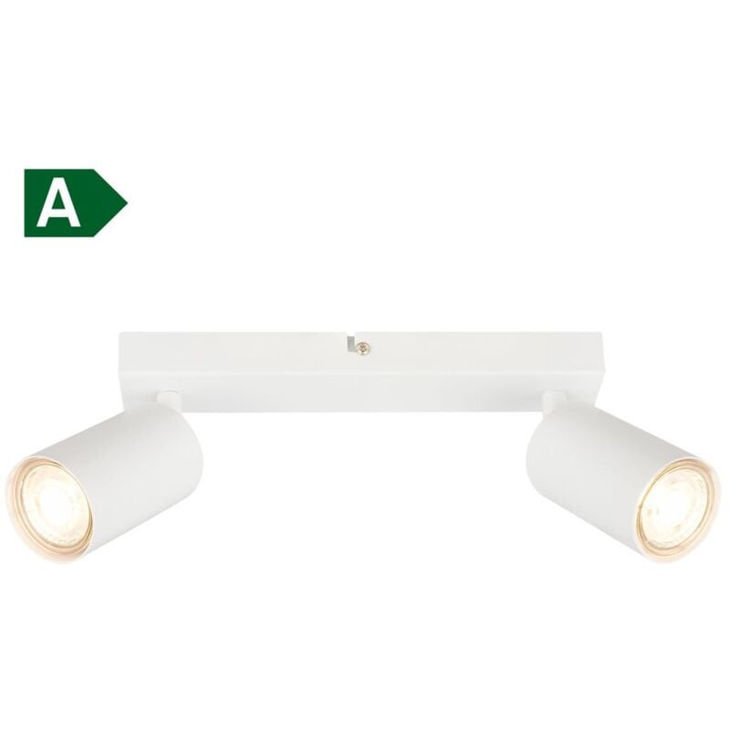 foto del prodotto b.k.licht lampada da letto led flessibile interruttore on off gu10 5 w nero metallo briloner