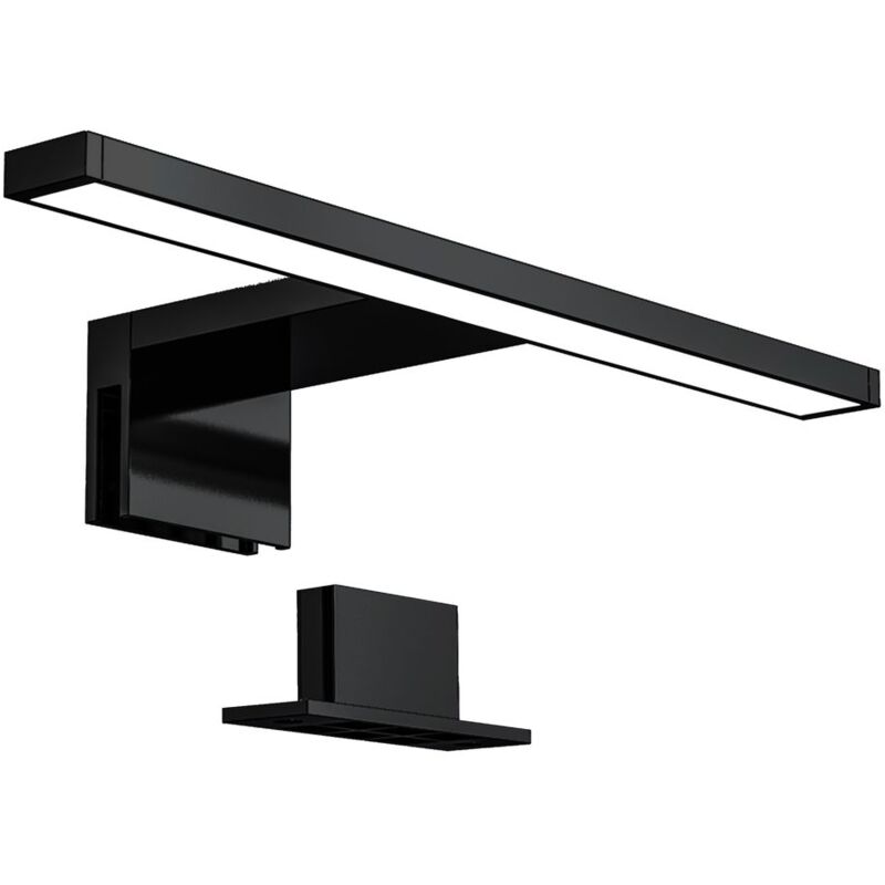 foto del prodotto b.k.licht luce da specchio led, 5w, luce bianca neutra 4000k, larghezza 30 cm, lampada per bagno, luce per trucco, illuminazione armadietto, 230v