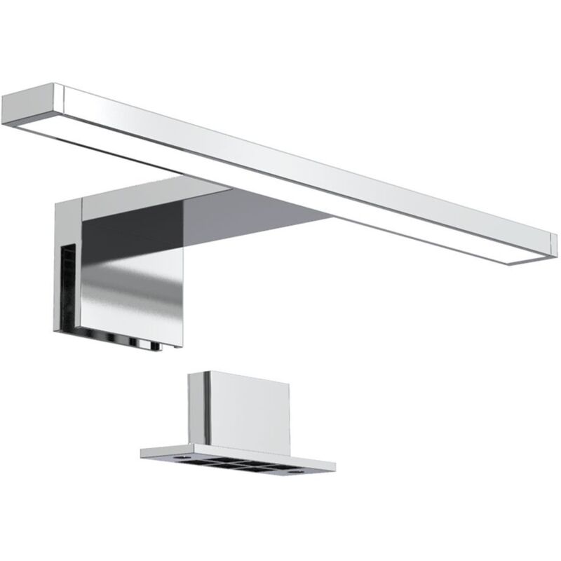 foto del prodotto b.k.licht luce da specchio led, luce bianca neutra 4000k, larghezza 30 cm, lampada per bagno, luce per trucco, illuminazione armadietto, 5w 230v ip44