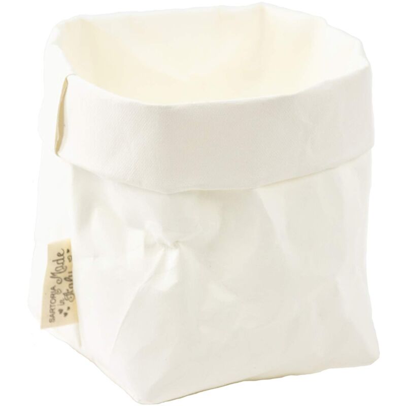 foto del prodotto b p italia piccolo sacchetto portapane, fibra di cellulosa, bianco, 14 cm