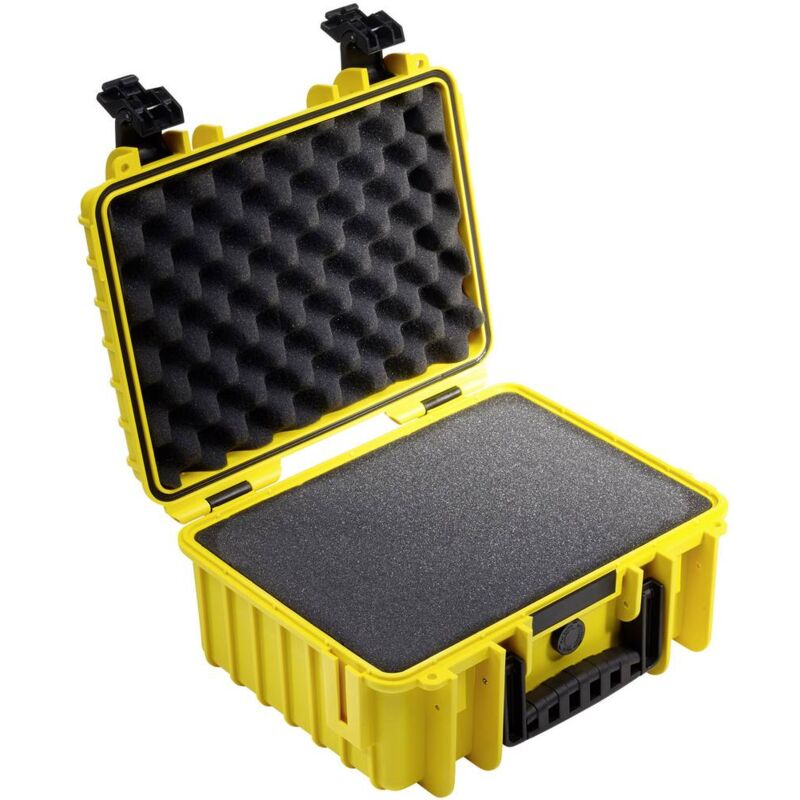 foto del prodotto b w b w international valigetta portaoggetti outdoor outdoor.cases typ 3000 32.6 l l x a x p 365 x 295 x 170 mm giallo