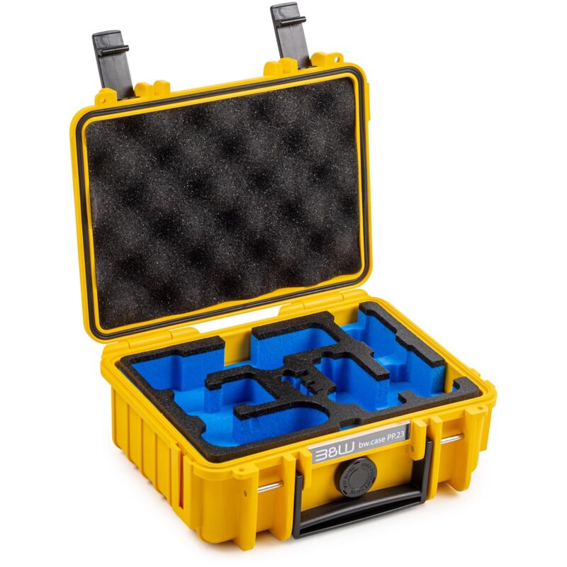 foto del prodotto b w international b w international gmbh b w case de outdoor carrying case for dji osmo pocket 3 creative combo type 500 yellow waterproof