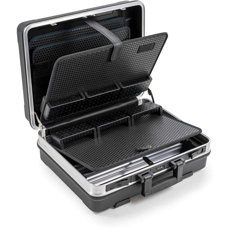 foto del prodotto b w valigetta portautensili base con sistema portautensili modul valigetta in abs, volume 28,1l, 46,3 x 35,5 x 17,1 cm interno 120.02 m, senza