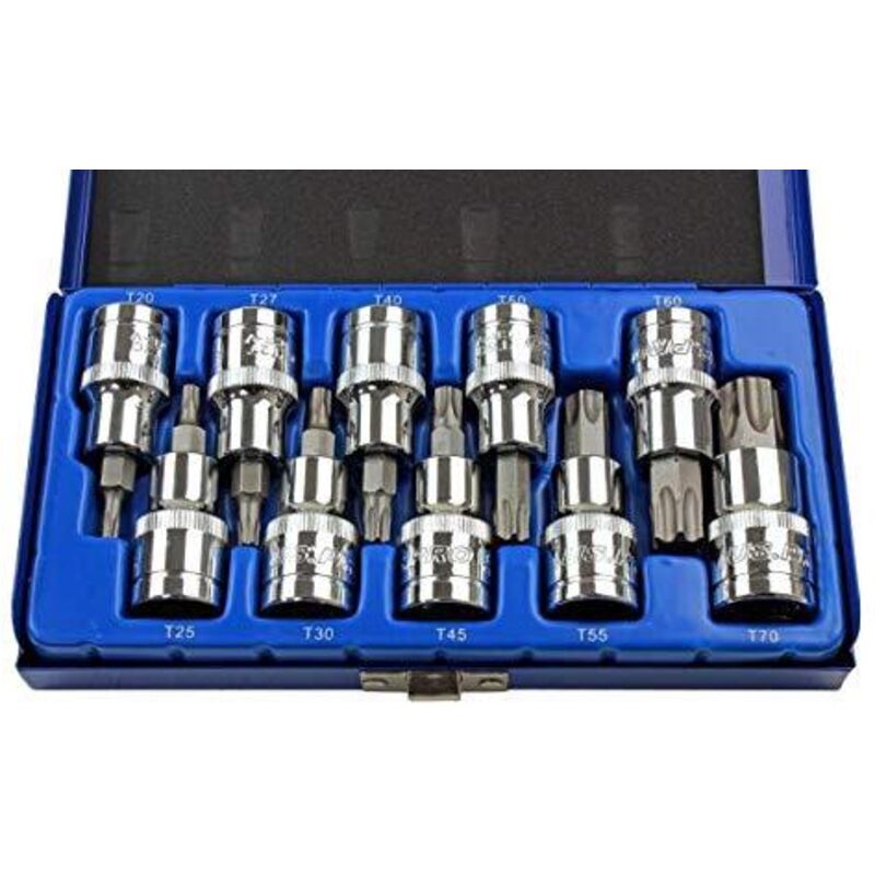 foto del prodotto b1128 set di 10 chiavi torx da 1 2 us pro