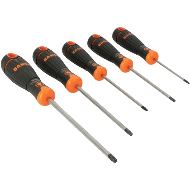 foto del prodotto b219.025 kit cacciaviti dimensione cacciavite t 10, t 15, t 20, t 25, t 30 1 kit bahco