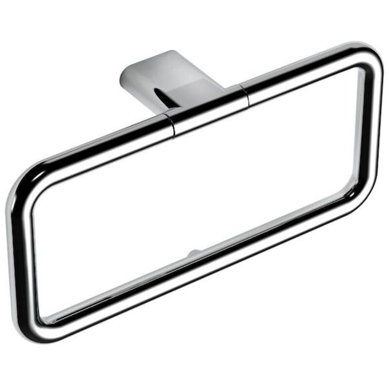 foto del prodotto b40310 porta salviette ad anello nero opaco serie mini codice prod b40310nm colombo design