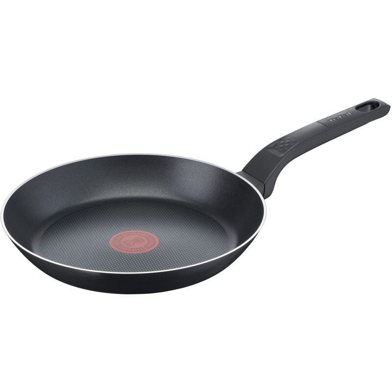 foto del prodotto b55504 easy cook clean padella 24 cm rivestimento antiaderente segnale termico base robusta pulizia facile forma profonda nero tefal