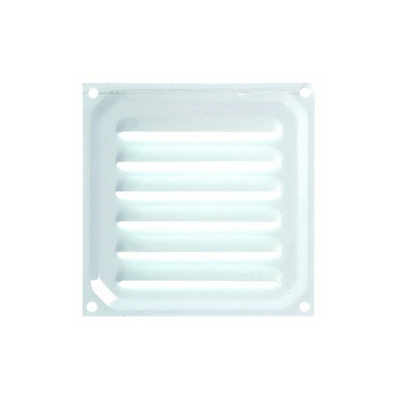 foto del prodotto b70210d griglia di ventilazione 10 x 10 cm, colore bianco laccato brinox