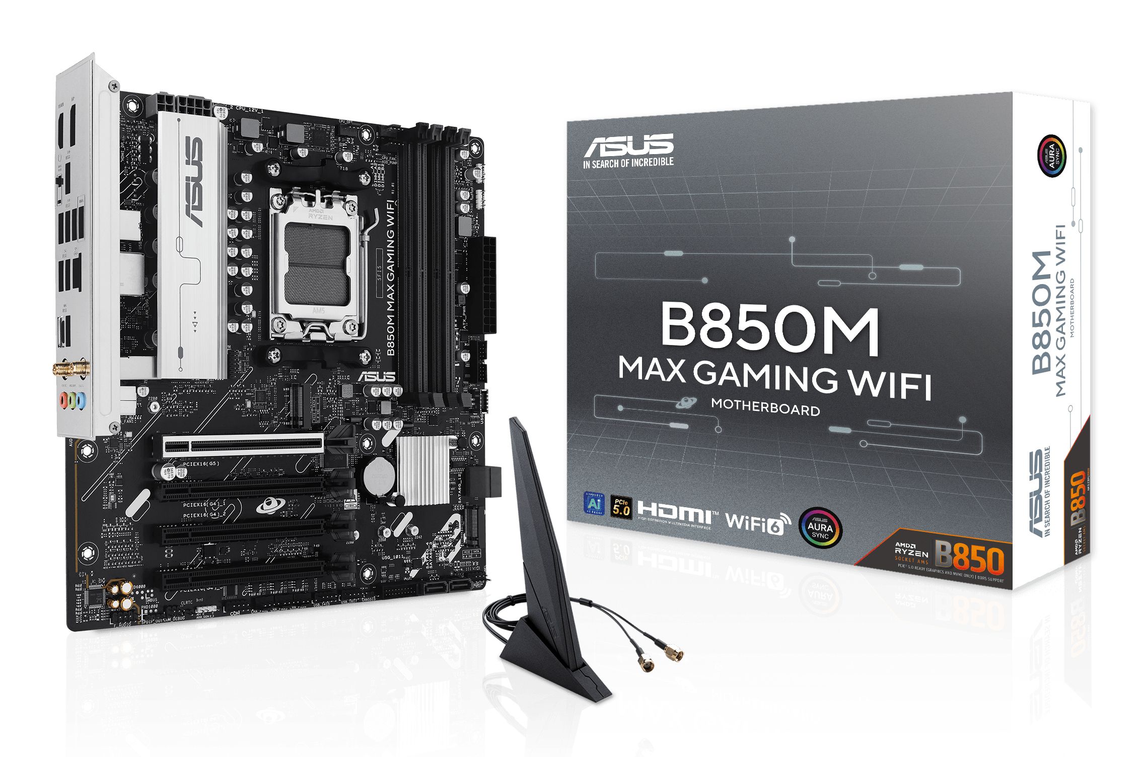 foto del prodotto b850m max gaming wifi