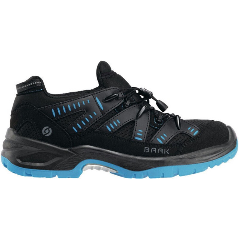 foto del prodotto baak - scarpa di sicurezza homer taglia 43 nero blu s1p src esd en20345 tessile