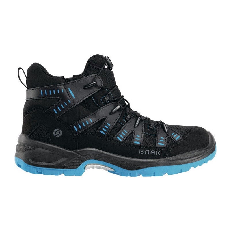 foto del prodotto baak stivale di sicurezza hudson gr.40 nero blu s1p src esd en20345 tessile
