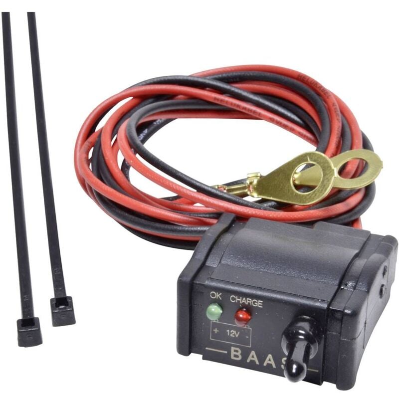 foto del prodotto baas ba22 tester batteria per auto 12 v per il montaggio su tubo 40 mm x 20 mm x 35 mm