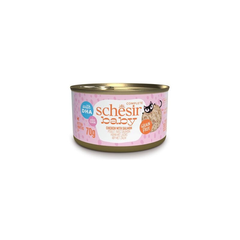 foto del prodotto baby per kitten filetti in brodo da 70 gr schesir