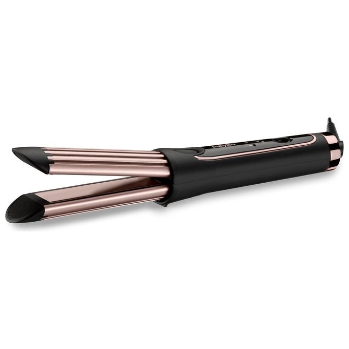foto del prodotto babyliss c112e curl styler luxe innovativo ferro arricciacapelli con piastre riscaldanti integrate