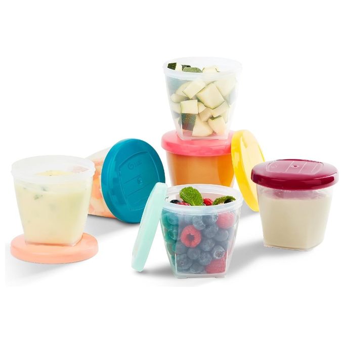 foto del prodotto babymoov babybols set da sei vasetti ermetici 250ml