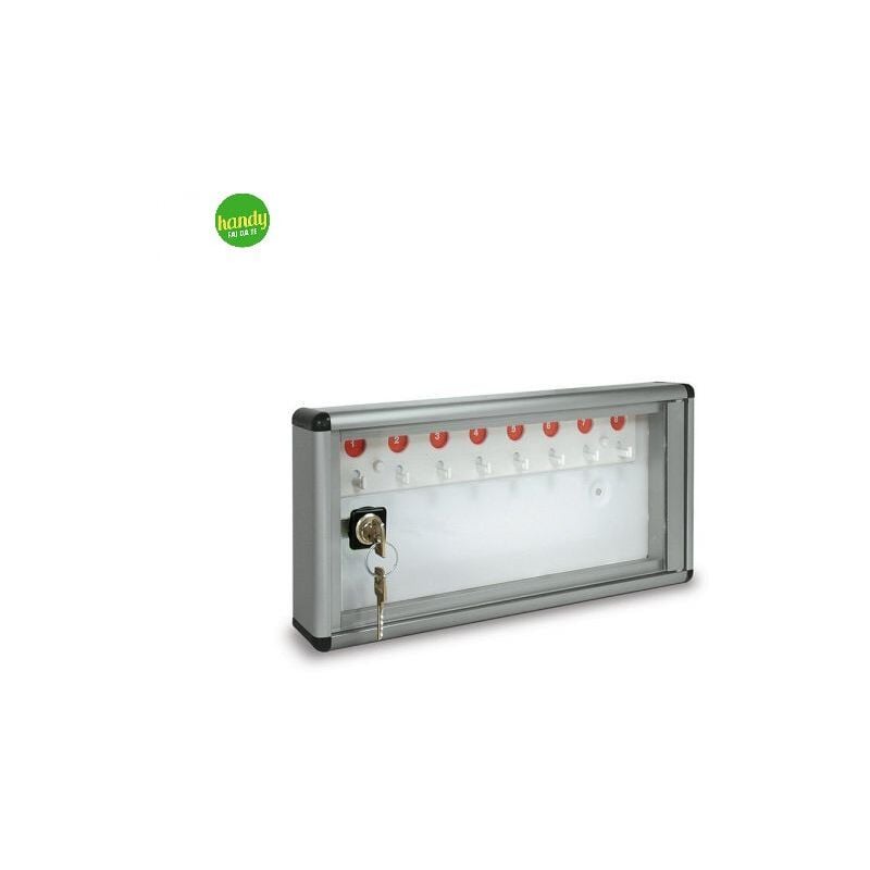 foto del prodotto bacheca alubox 8 chiavi argento