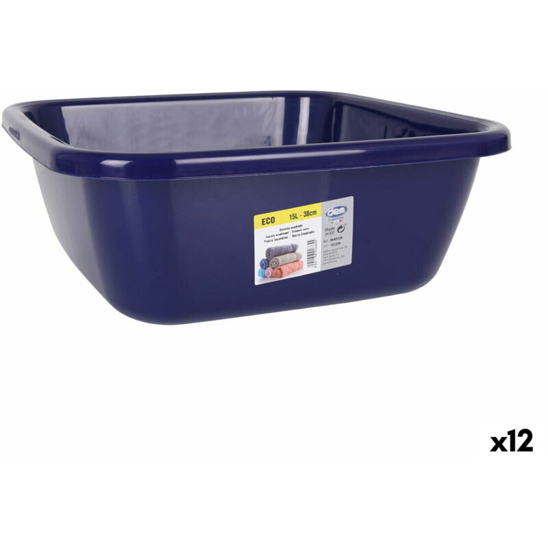 foto del prodotto bacinella dem eco 38 x 38 x 15 cm azzurro