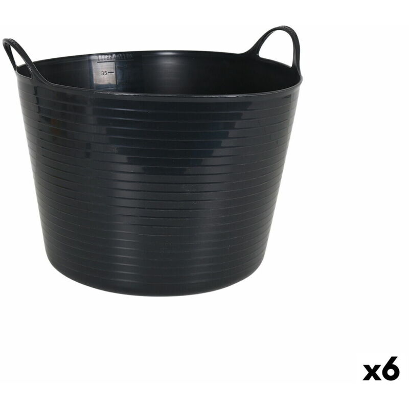 foto del prodotto bacinella in plastica multiuso dem flexy 42 l rotondo 6 unit 