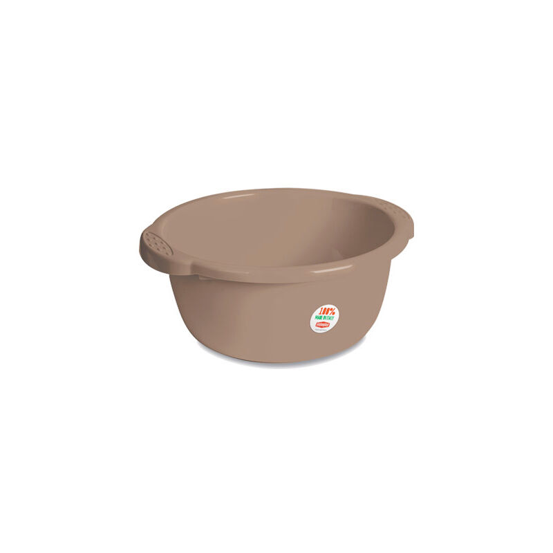 foto del prodotto bacinella rotonda primavera 40x18h tortora stefanplast