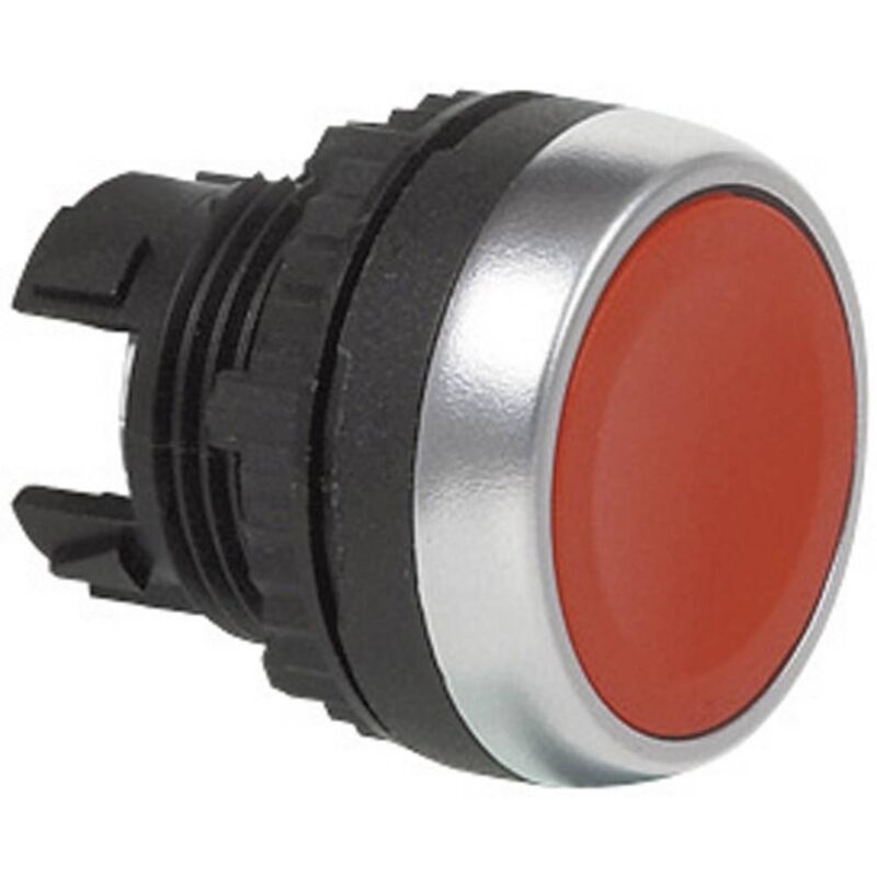 foto del prodotto baco bal21ca01 l21ca01 pulsante anello frontale in plastica, cromato rosso 1 pz.