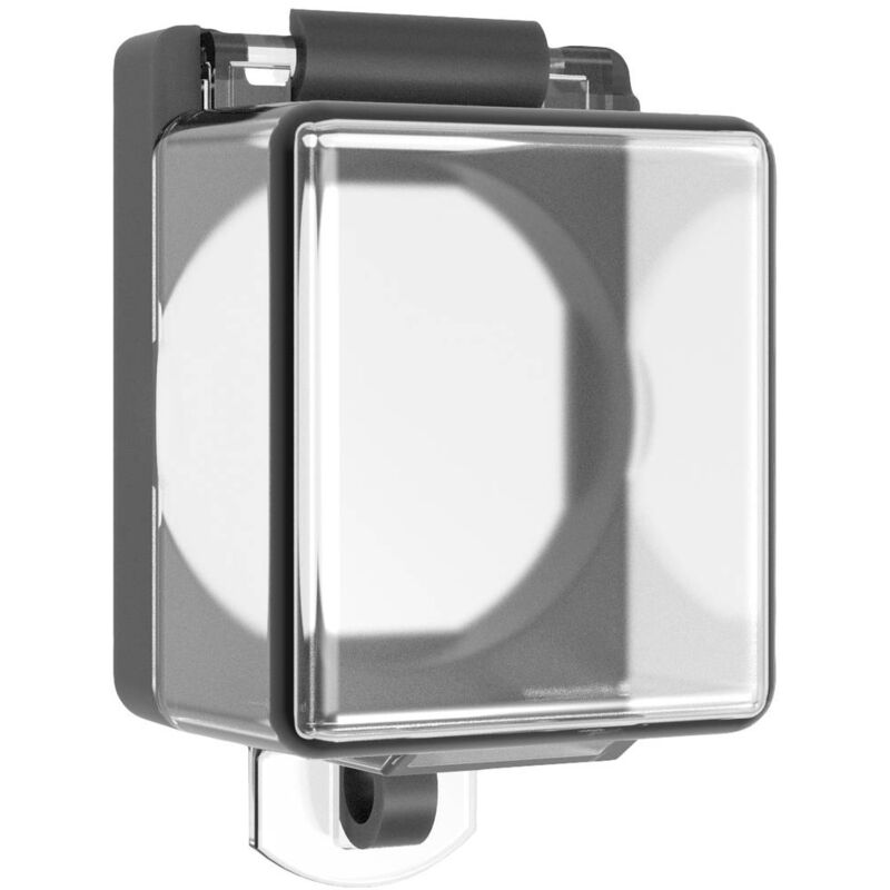 foto del prodotto baco lwa0226 coperchio di protezione con la barra di chiusura nero, trasparente 1 pz.