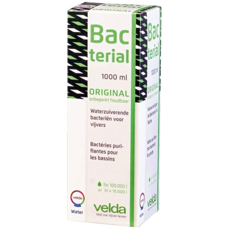 foto del prodotto bacterial attivatore batterico in polvere per laghetto formato 1000 ml velda