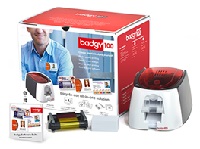 foto del prodotto badgy100 soluzione di stampa per badge
