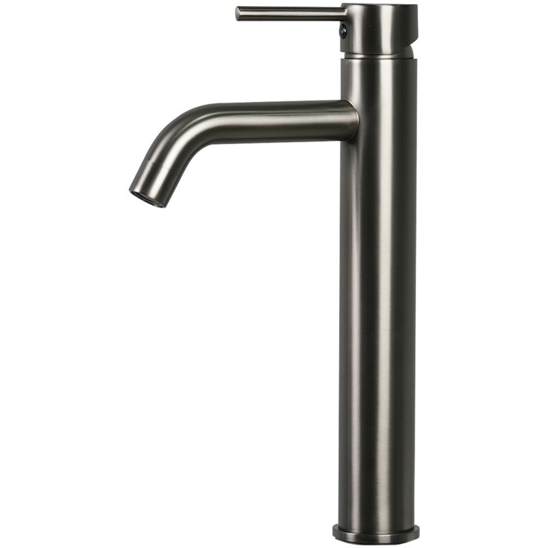 foto del prodotto badplaats miscelatore lavabo everest xl grigio monocomando