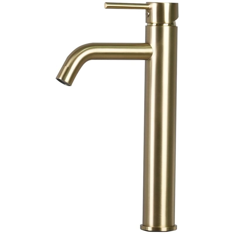 foto del prodotto badplaats miscelatore lavabo everest xl oro monocomando
